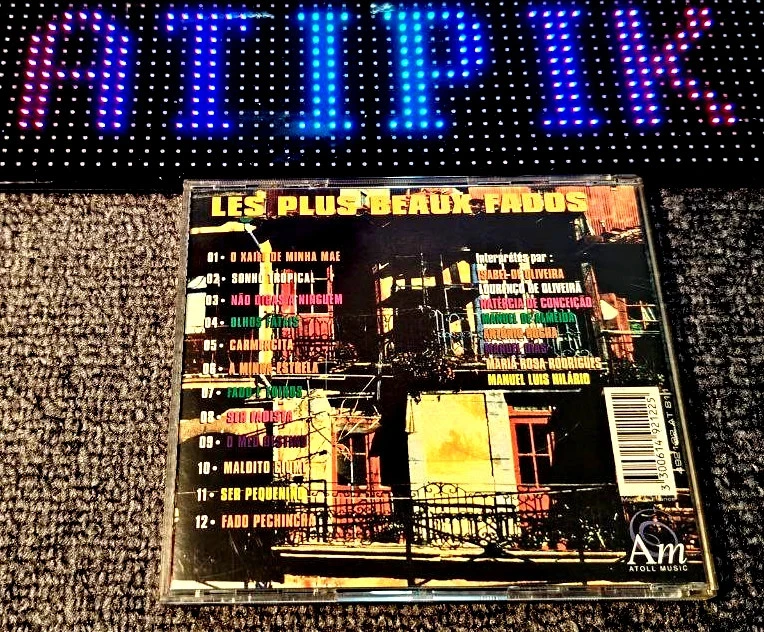 CD Les Plus Beaux Fados - Portugal - Toutes Les Musiques Du Monde 🌍 – photo 2